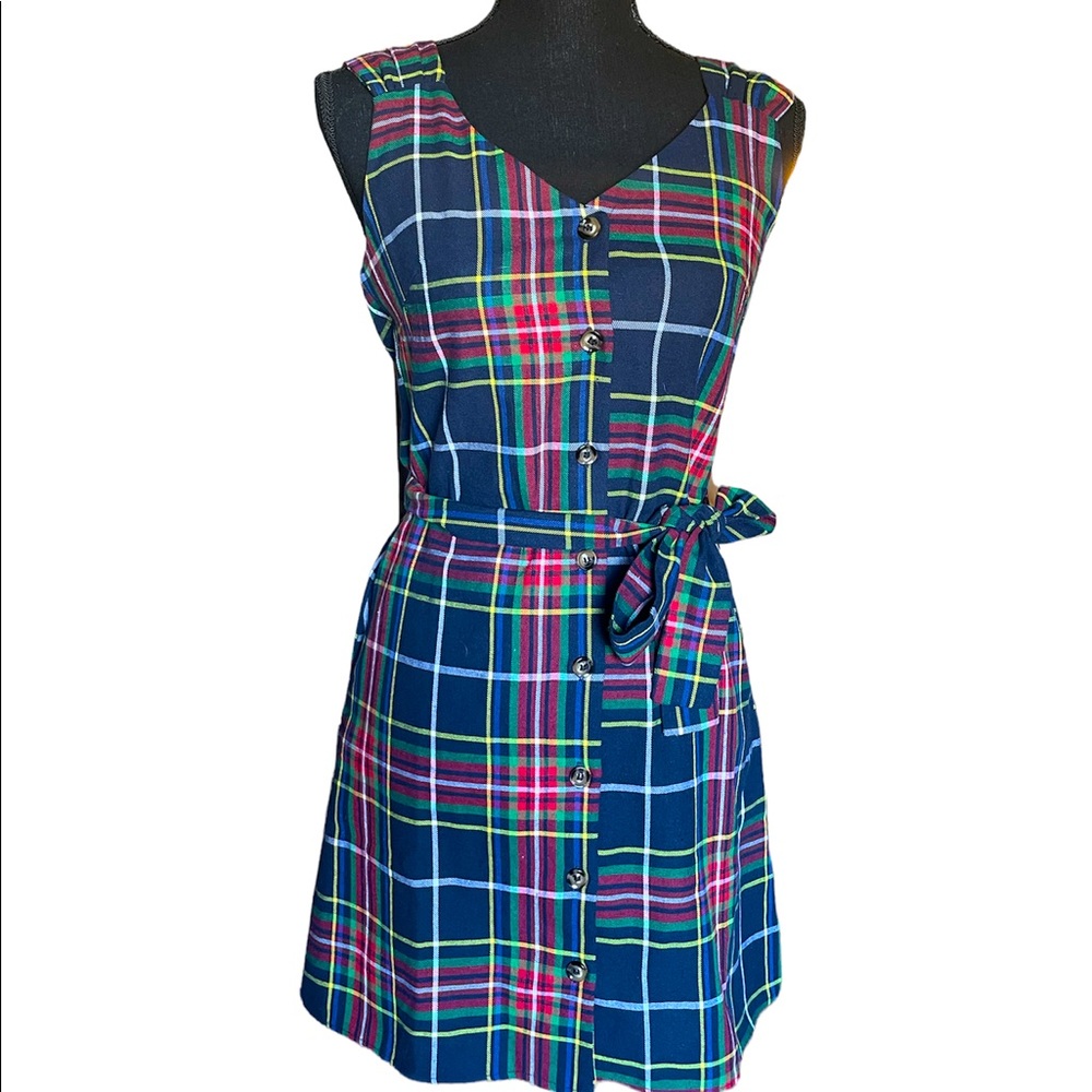 SALE THRU 8/14-  90’s Plaid Dress